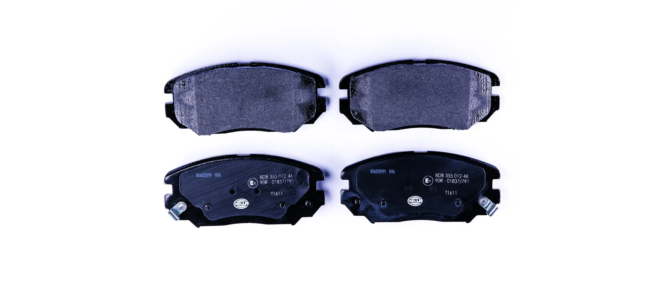 HELLA 8DB 355 012-461 Brake Pad Set, disc brake