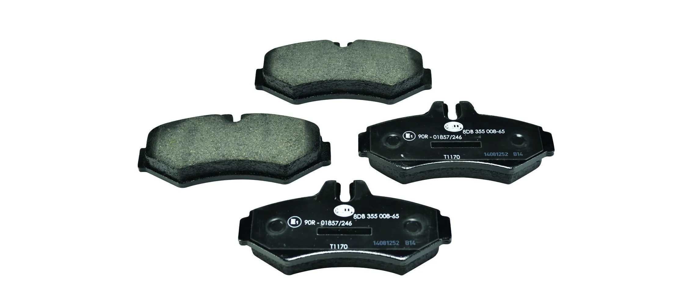 Brake Pad Set, disc brake 8DB 355 008-651