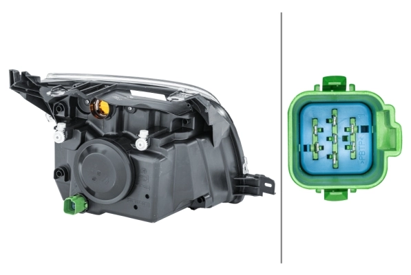 Headlight 1ED 247 026-251