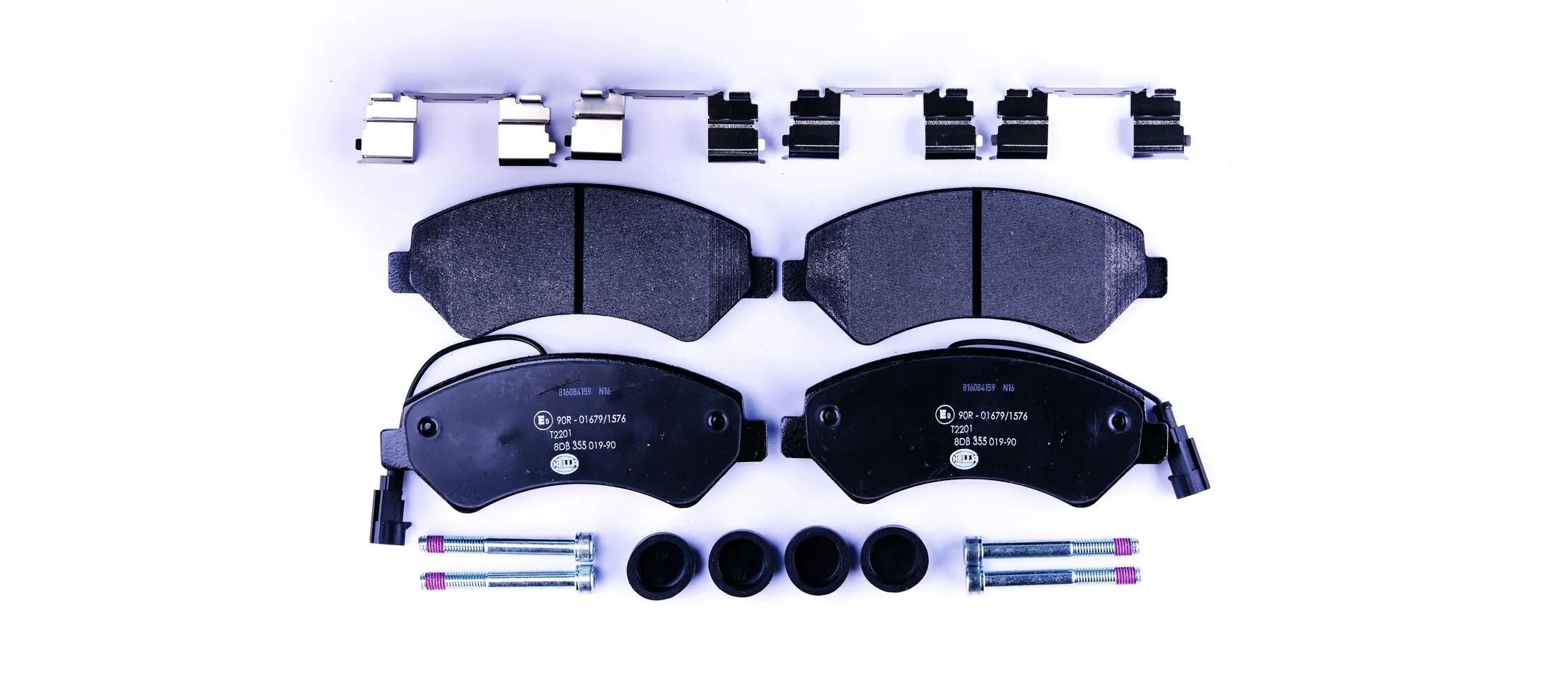 Brake Pad Set, disc brake 8DB 355 019-901