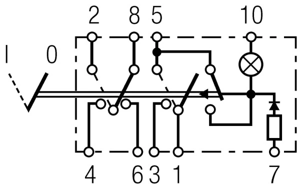 Hazard Warning Light Switch 6HH 004 570-481