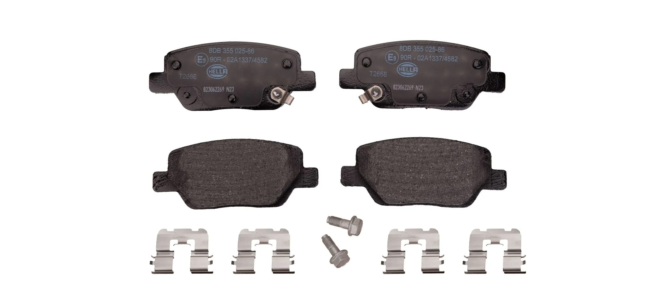 Brake Pad Set, disc brake 8DB 355 025-861