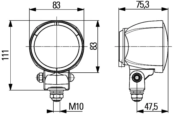 HELLA 1G0 996 176-001 Worklight