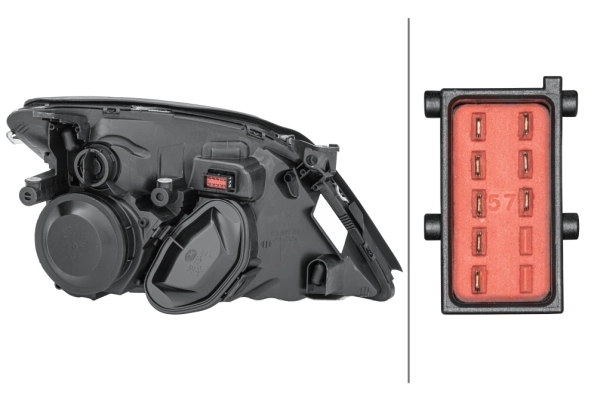 HELLA 1EL 008 320-071 Headlight