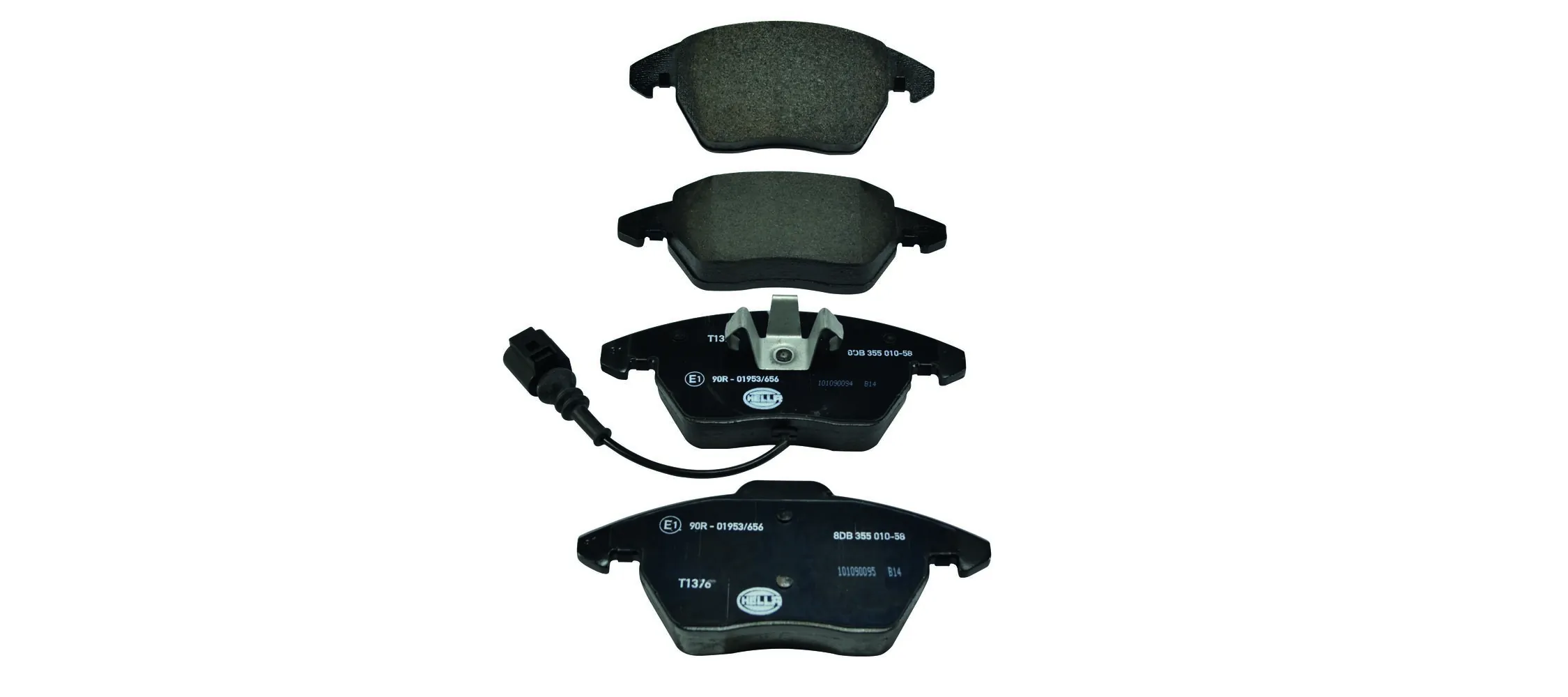 Brake Pad Set, disc brake 8DB 355 010-581
