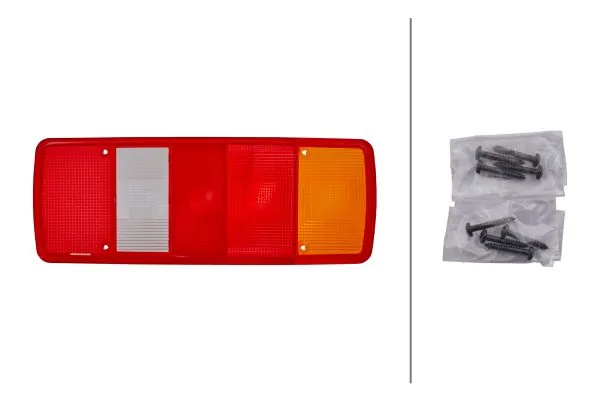 Lens, tail light assembly 9EL 122 689-021