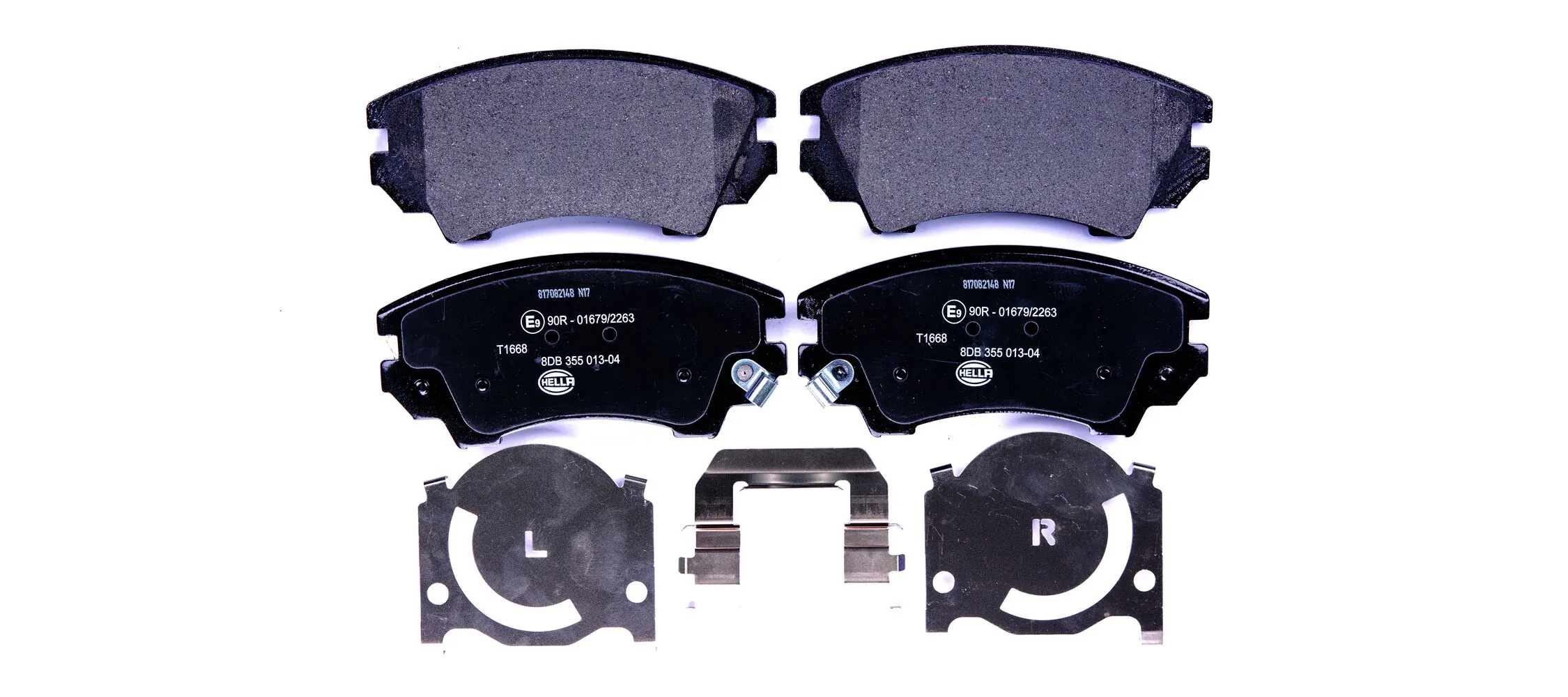 Brake Pad Set, disc brake 8DB 355 013-041