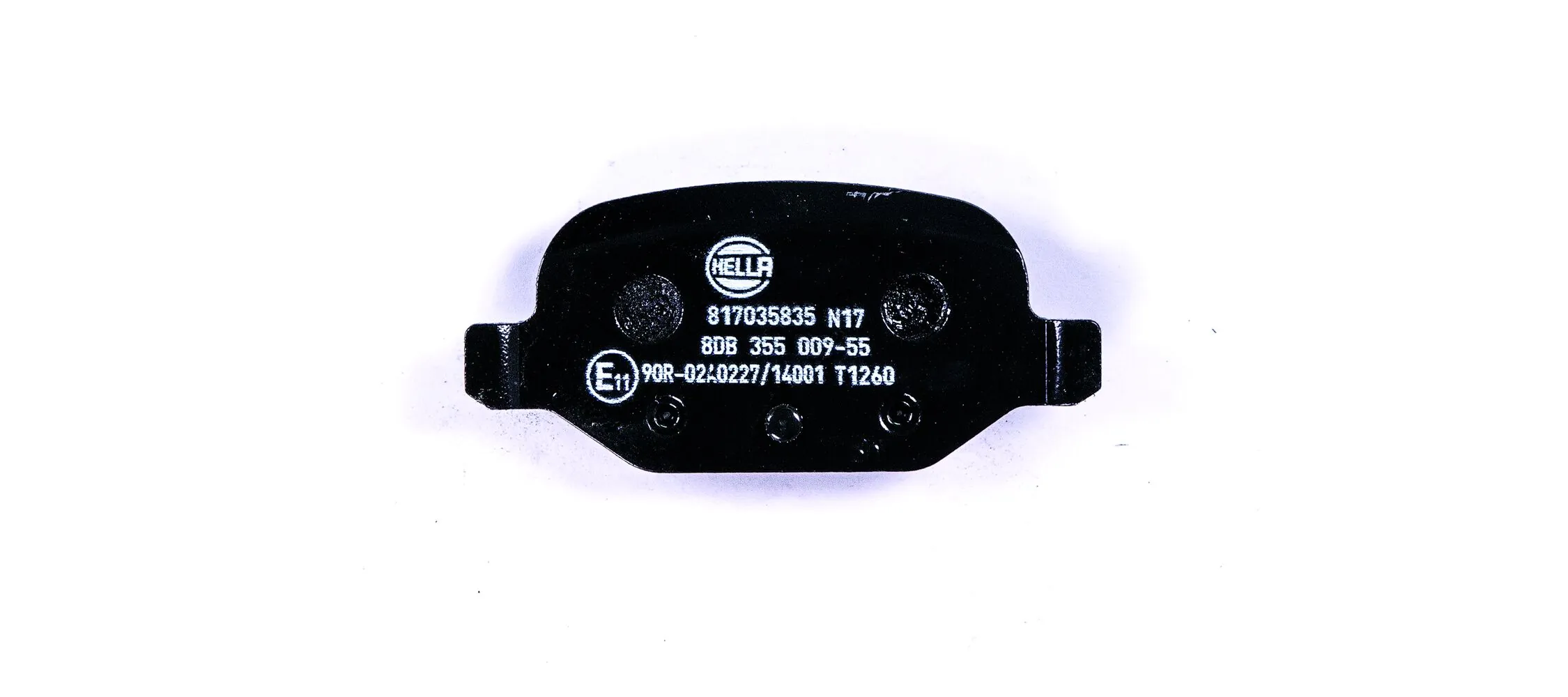 HELLA 8DB 355 009-551 Brake Pad Set, disc brake