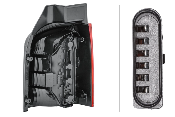 HELLA 2SK 008 579-091 Tail Light Assembly