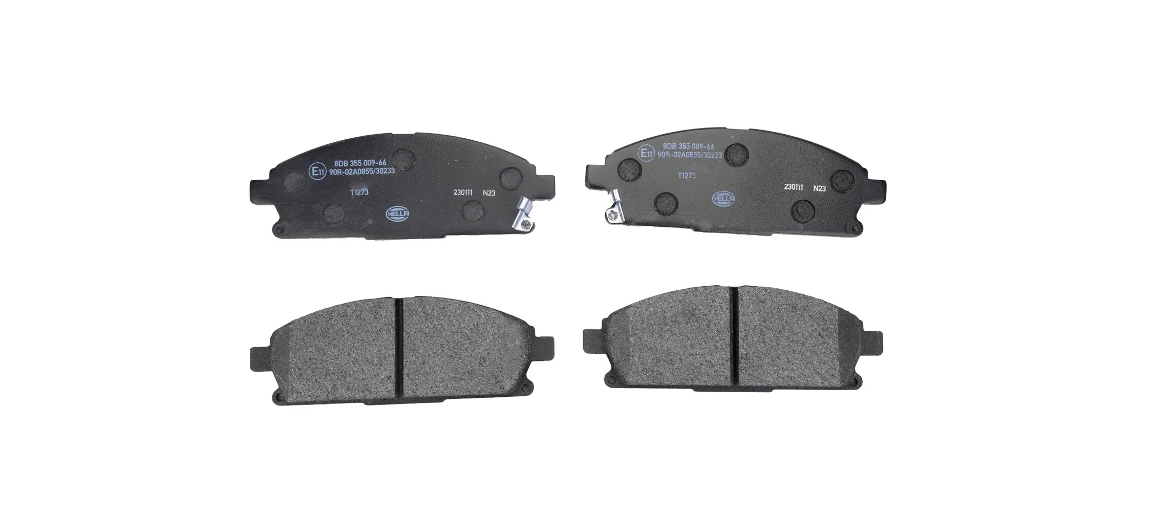 Brake Pad Set, disc brake 8DB 355 009-661