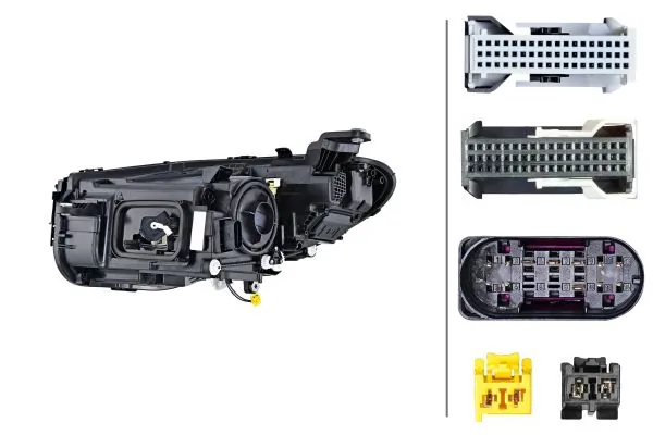 HELLA 1EX 015 619-721 Headlight