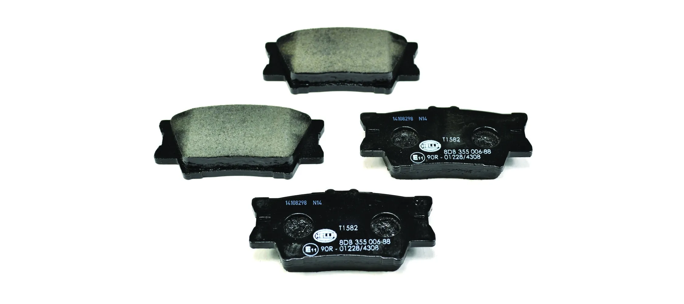 Brake Pad Set, disc brake 8DB 355 006-881