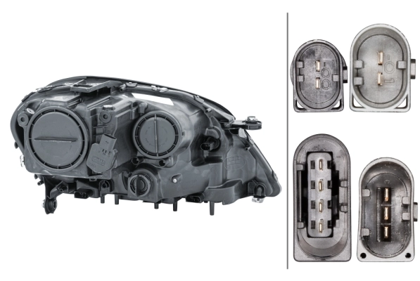 HELLA 1EL 263 036-011 Headlight