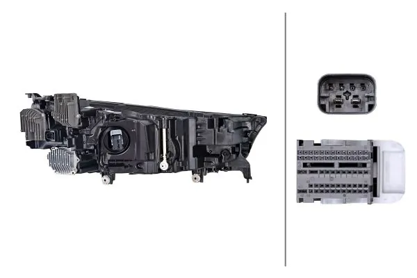 HELLA 1EX 014 952-611 Headlight