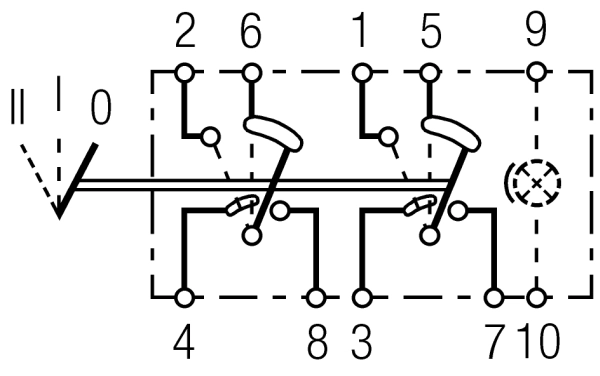HELLA 6RH 004 570-041 Switch