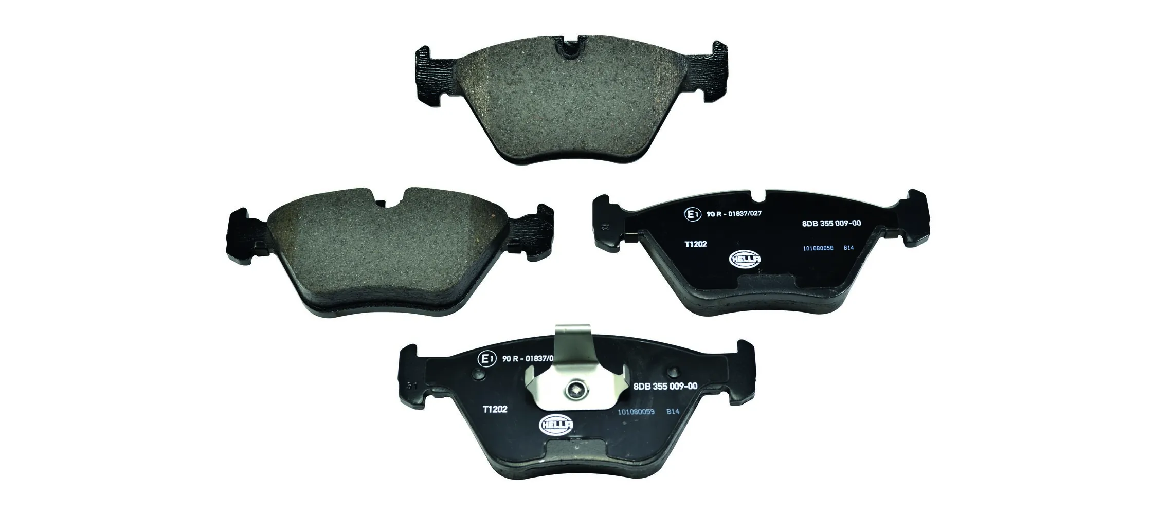 Brake Pad Set, disc brake 8DB 355 009-001