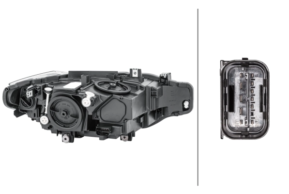 HELLA 1EG 012 101-911 Headlight