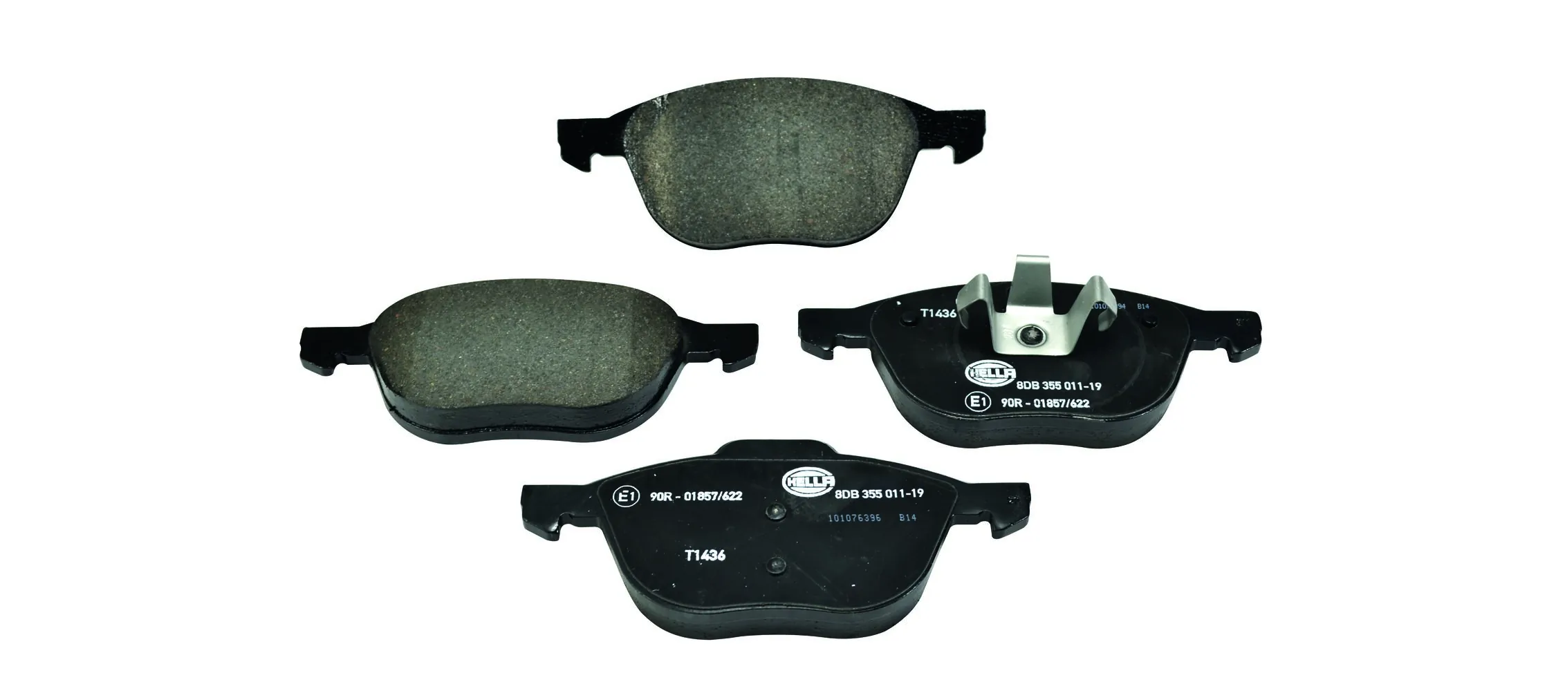 Brake Pad Set, disc brake 8DB 355 011-191