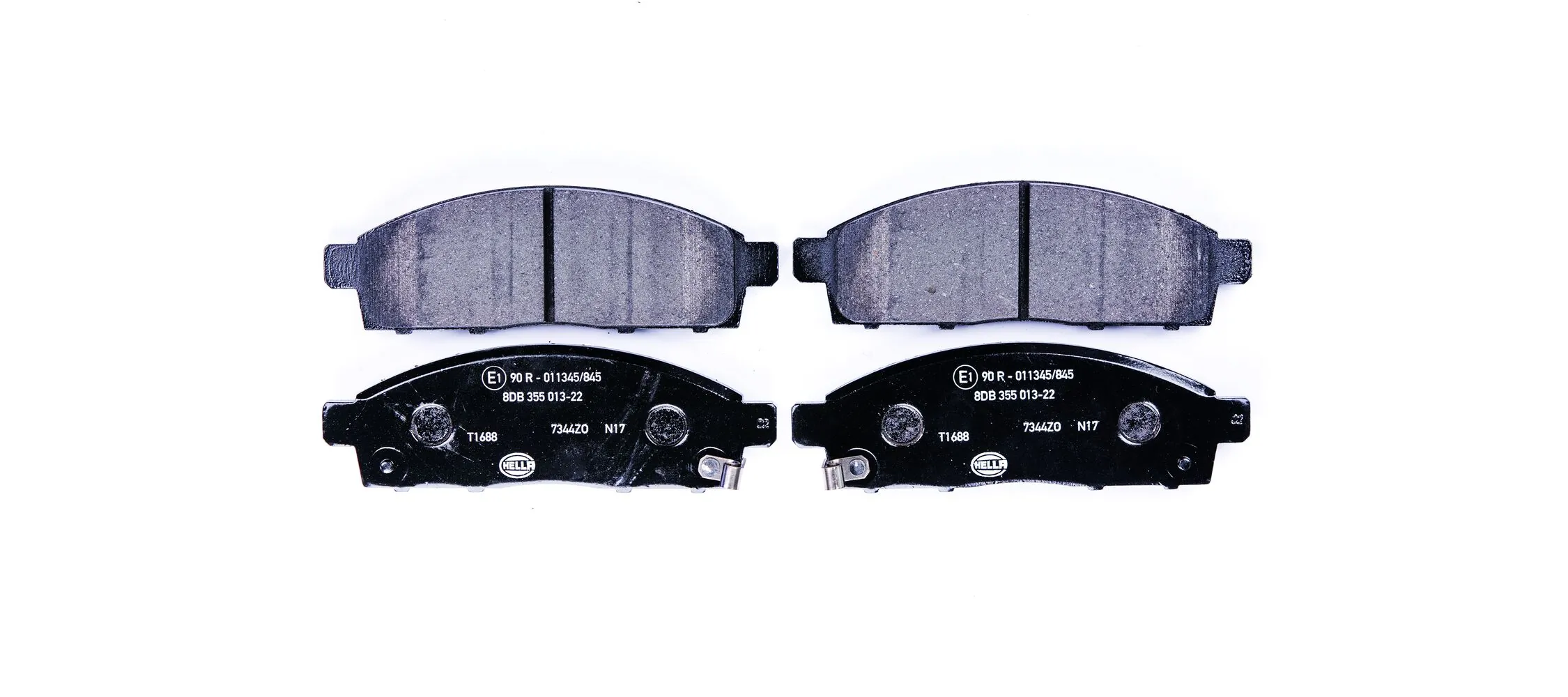 HELLA 8DB 355 013-221 Brake Pad Set, disc brake
