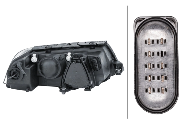 Headlight 1EL 008 350-011