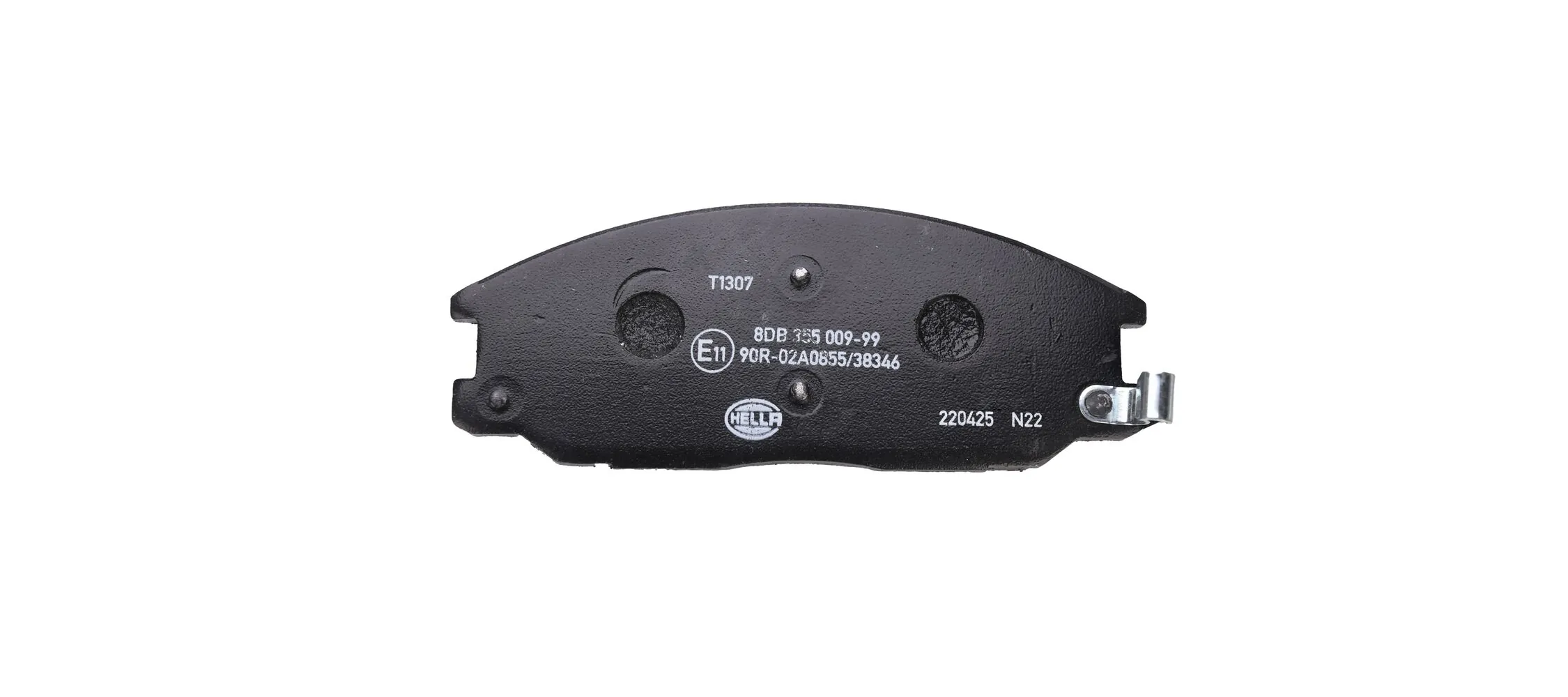 Brake Pad Set, disc brake 8DB 355 009-991