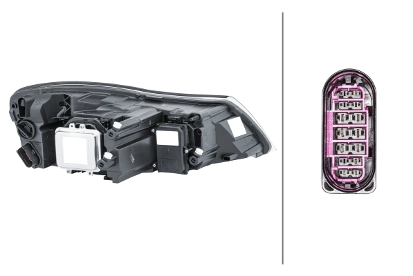 HELLA 1ZL 247 052-311 Headlight