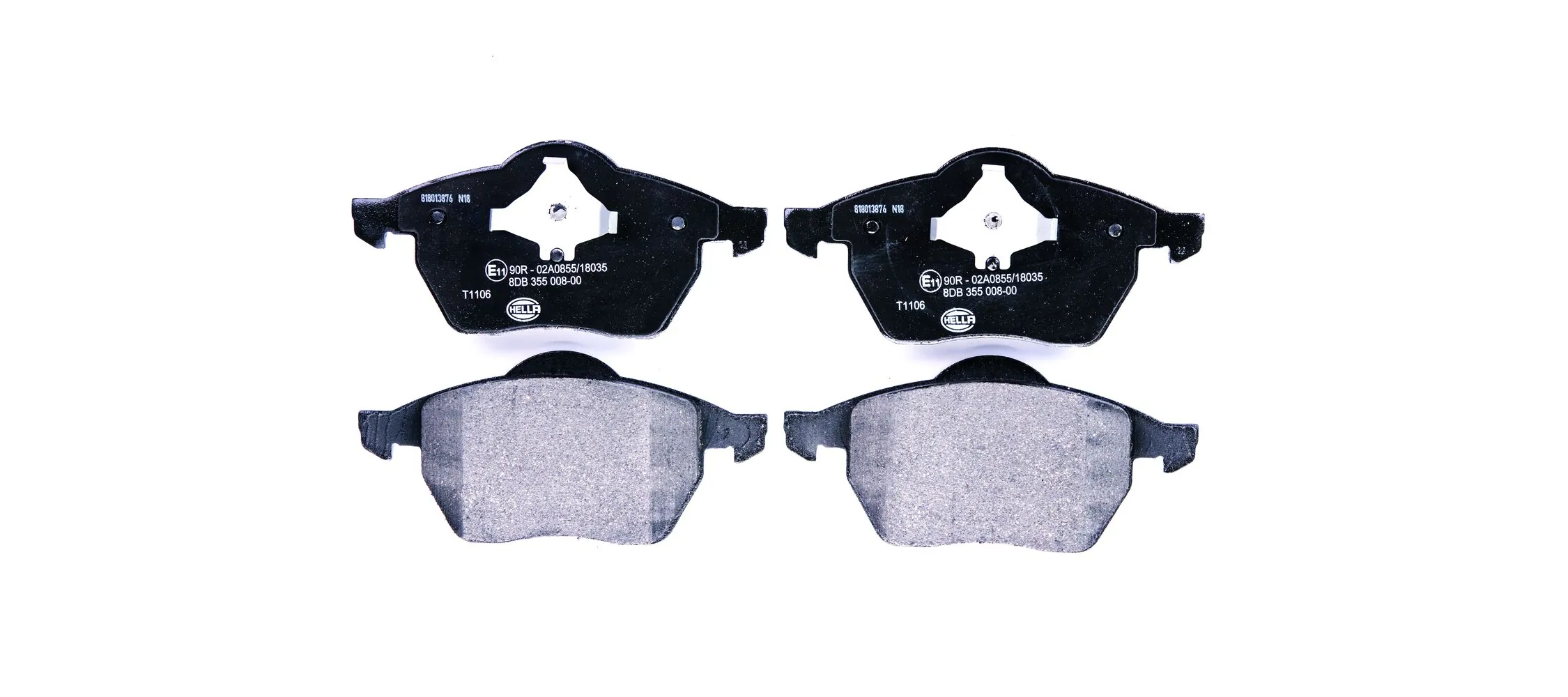 Brake Pad Set, disc brake 8DB 355 008-001