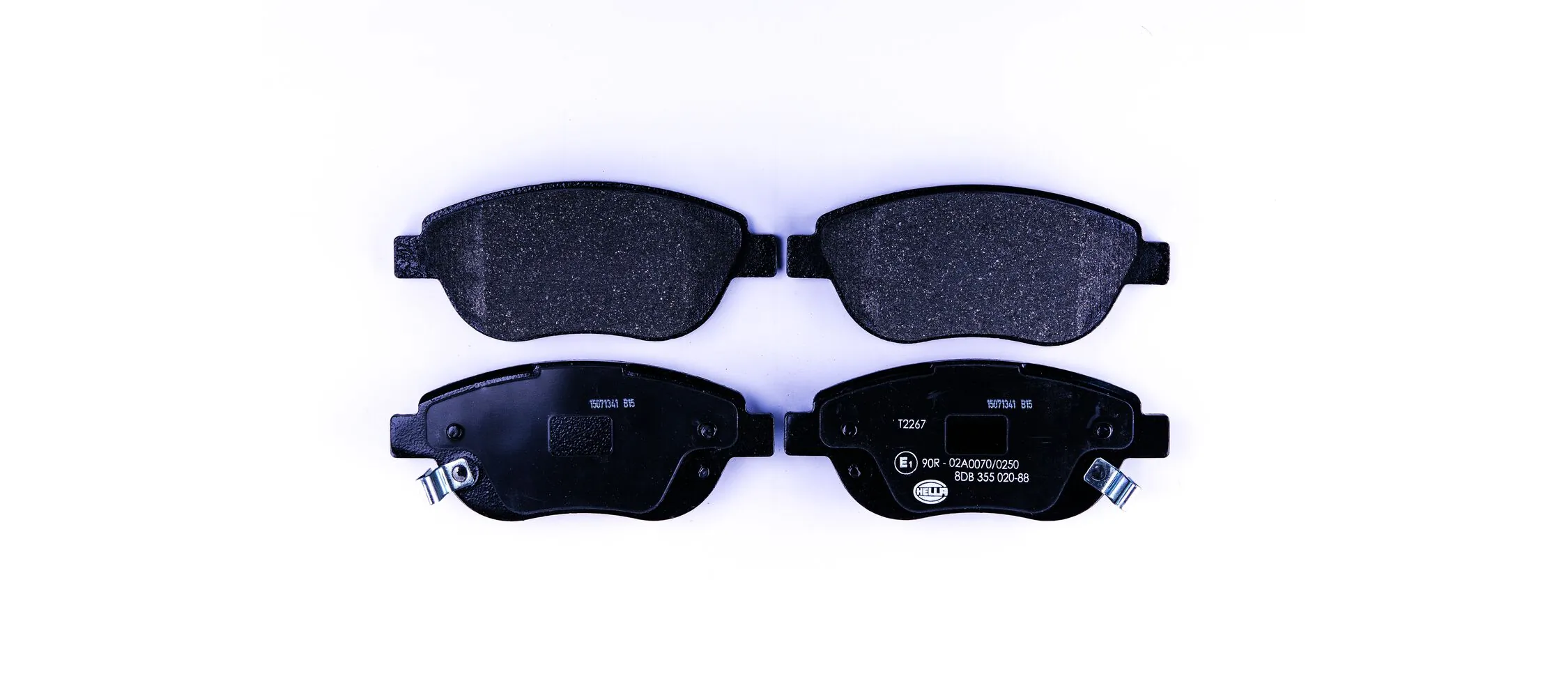 Brake Pad Set, disc brake 8DB 355 020-881