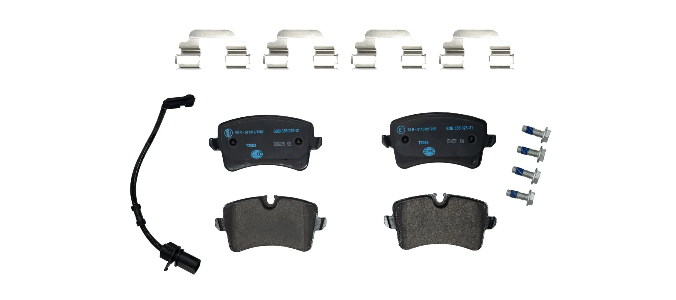 Brake Pad Set, disc brake 8DB 355 025-311