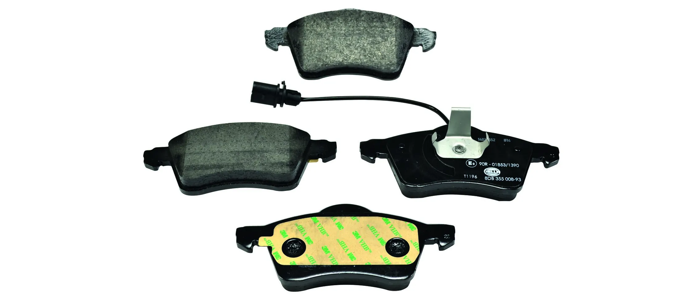 Brake Pad Set, disc brake 8DB 355 008-931