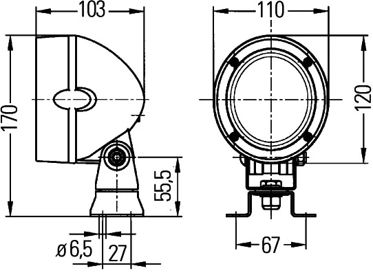 HELLA 1GM 996 134-321 Worklight