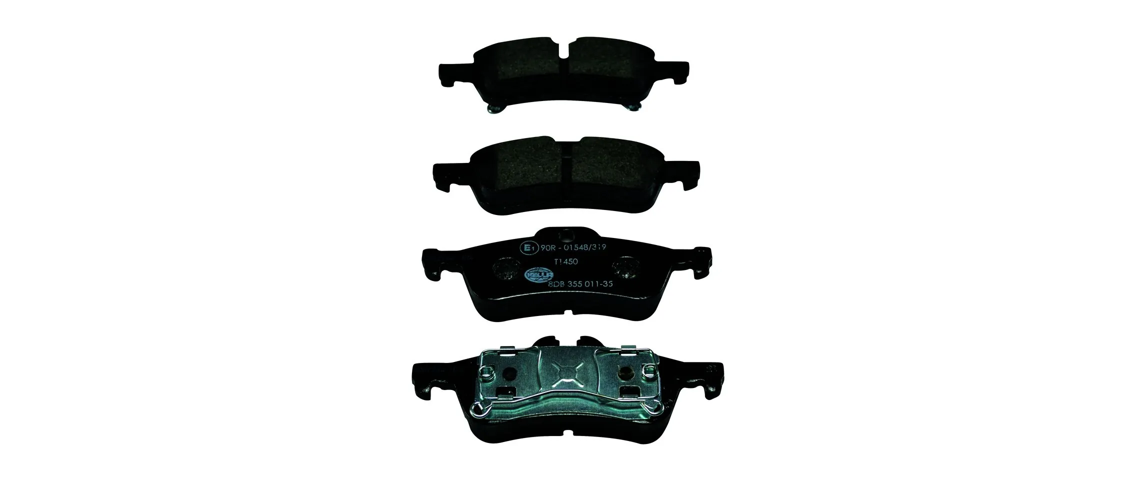 Brake Pad Set, disc brake 8DB 355 011-351