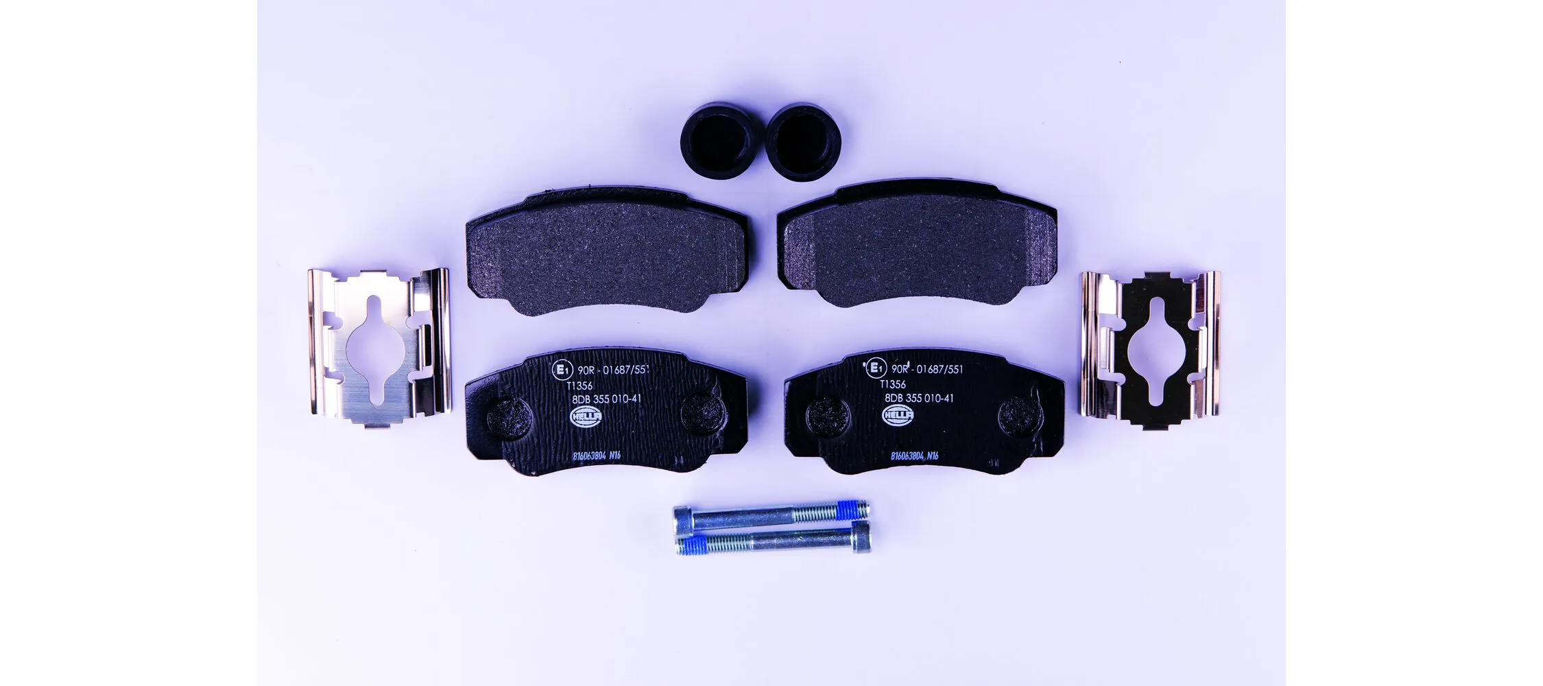 Brake Pad Set, disc brake 8DB 355 010-411