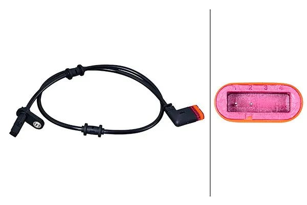 Sensor, wheel speed 6PU 358 218-091