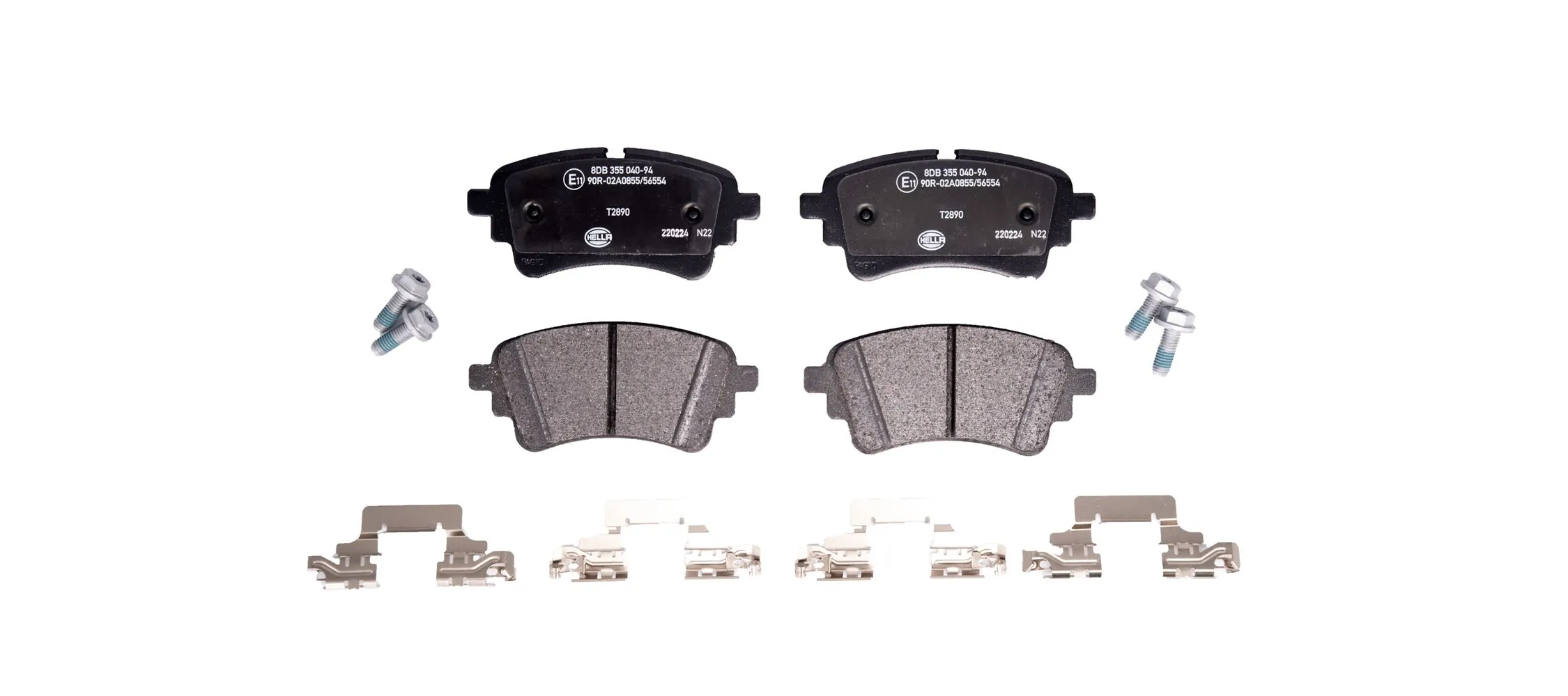Brake Pad Set, disc brake 8DB 355 040-941
