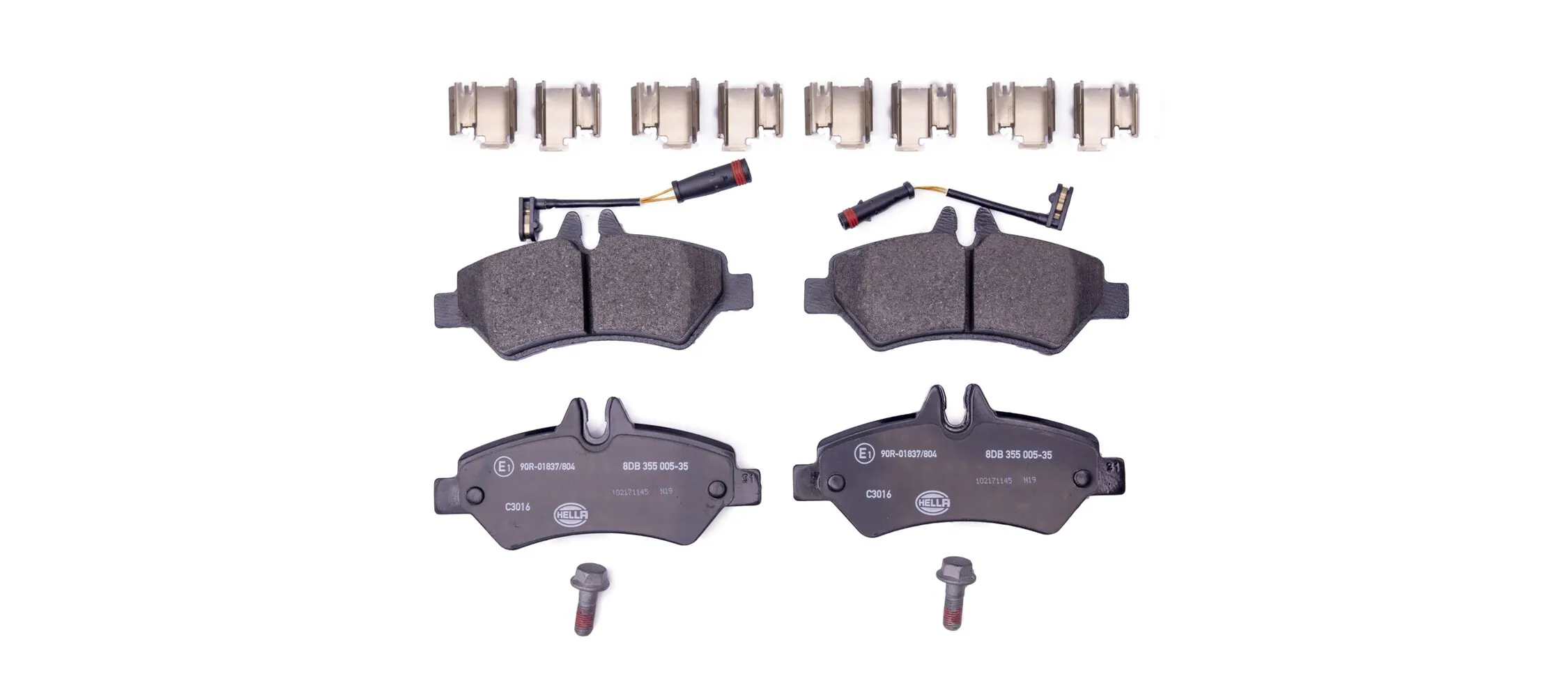 Brake Pad Set, disc brake 8DB 355 005-351