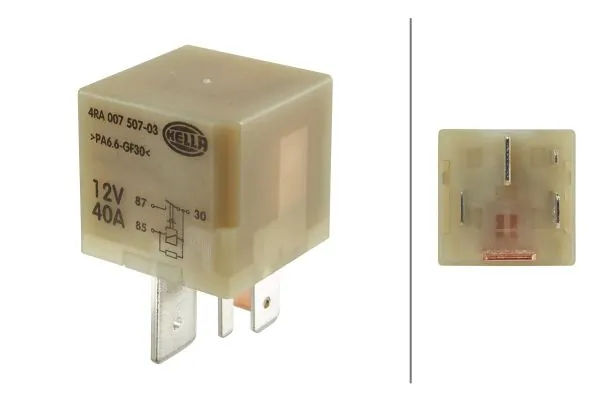 HELLA 4RA 007 507-031 Relay, glow plug system