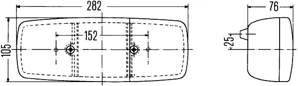 Tail Light Assembly 2SD 001 699-061
