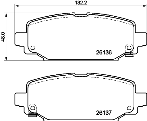 HELLA 8DB 355 040-251 Brake Pad Set, disc brake