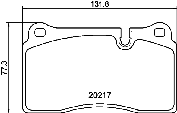 HELLA 8DB 355 013-201 Brake Pad Set, disc brake