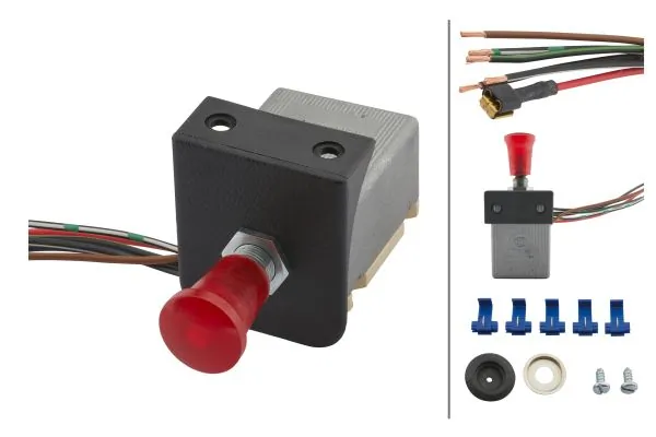 HELLA 6HD 002 535-101 Hazard Warning Light Switch