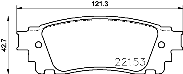 Brake Pad Set, disc brake 8DB 355 024-631