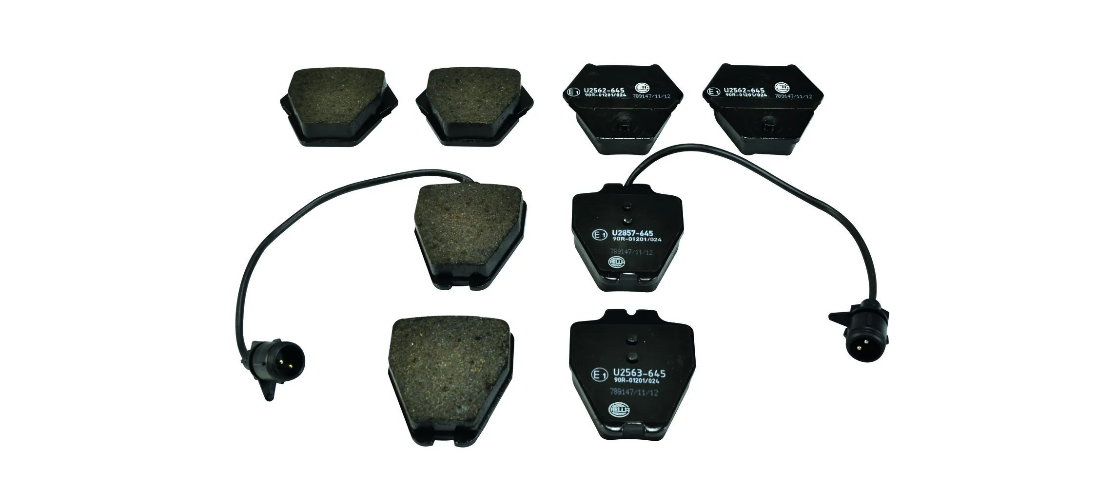Brake Pad Set, disc brake 8DB 355 008-791