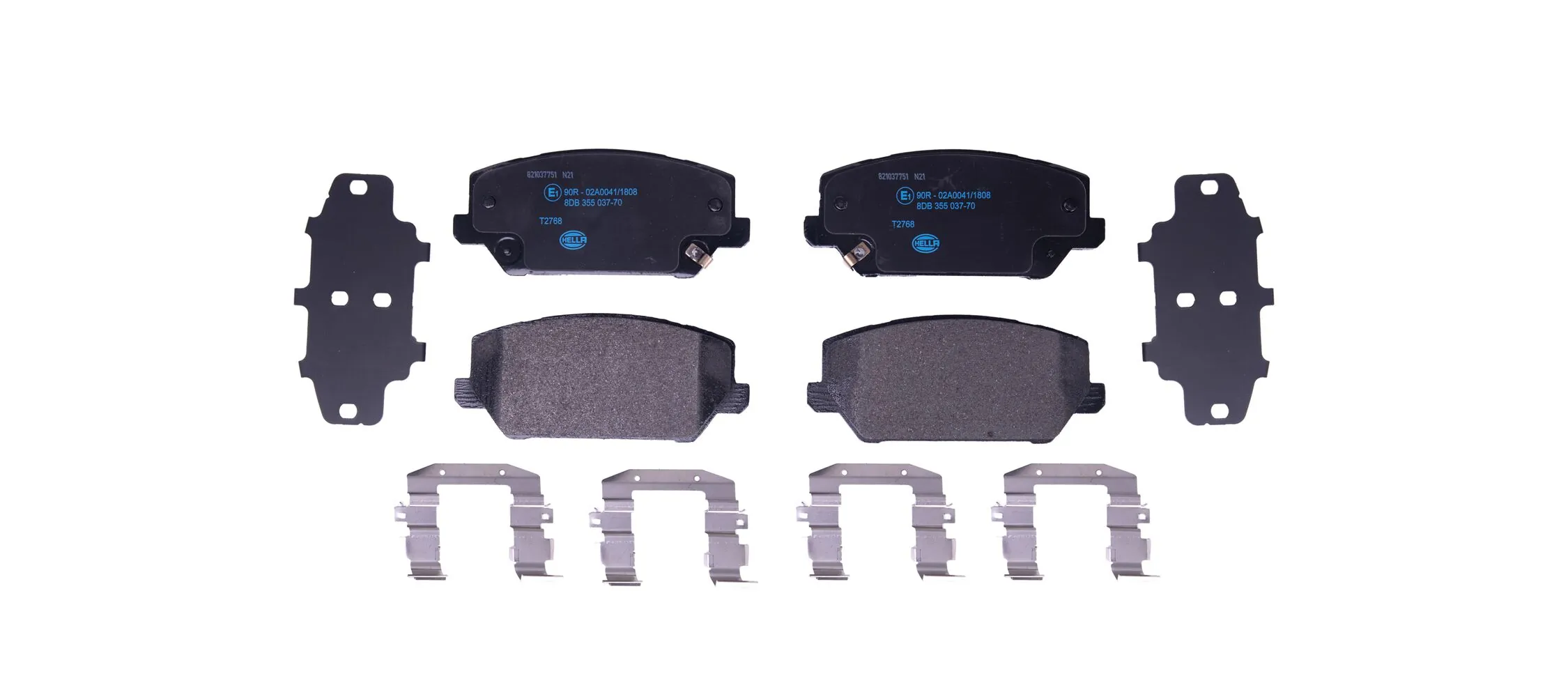 Brake Pad Set, disc brake 8DB 355 037-701