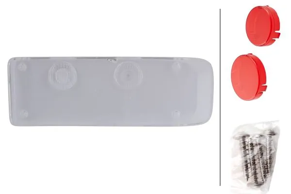 Lens, tail light assembly 9EL 340 829-051