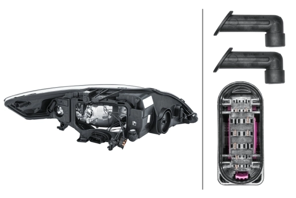 HELLA 1EF 010 541-011 Headlight