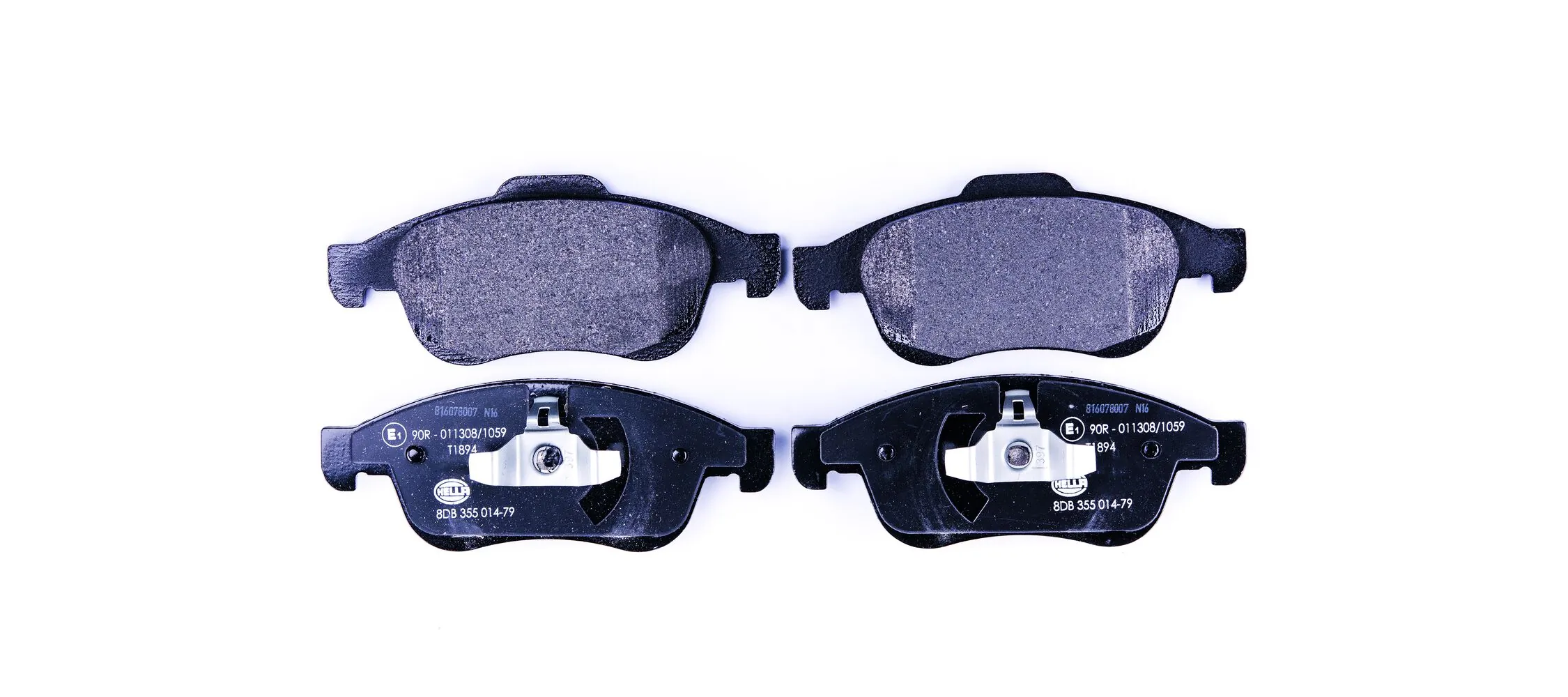 Set Pad Brek, Brek Piring 8DB 355 014-791