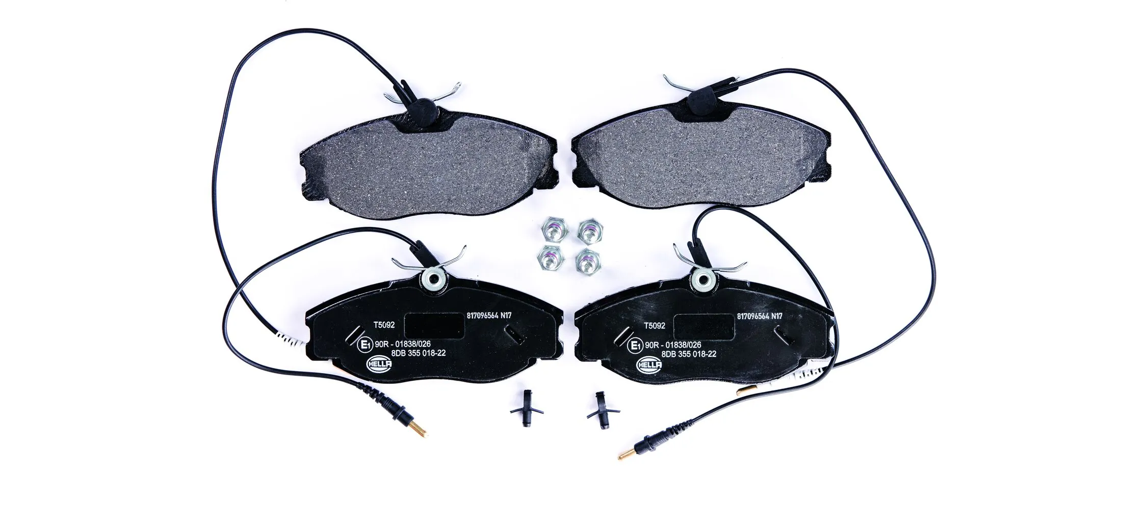 Brake Pad Set, disc brake 8DB 355 018-221