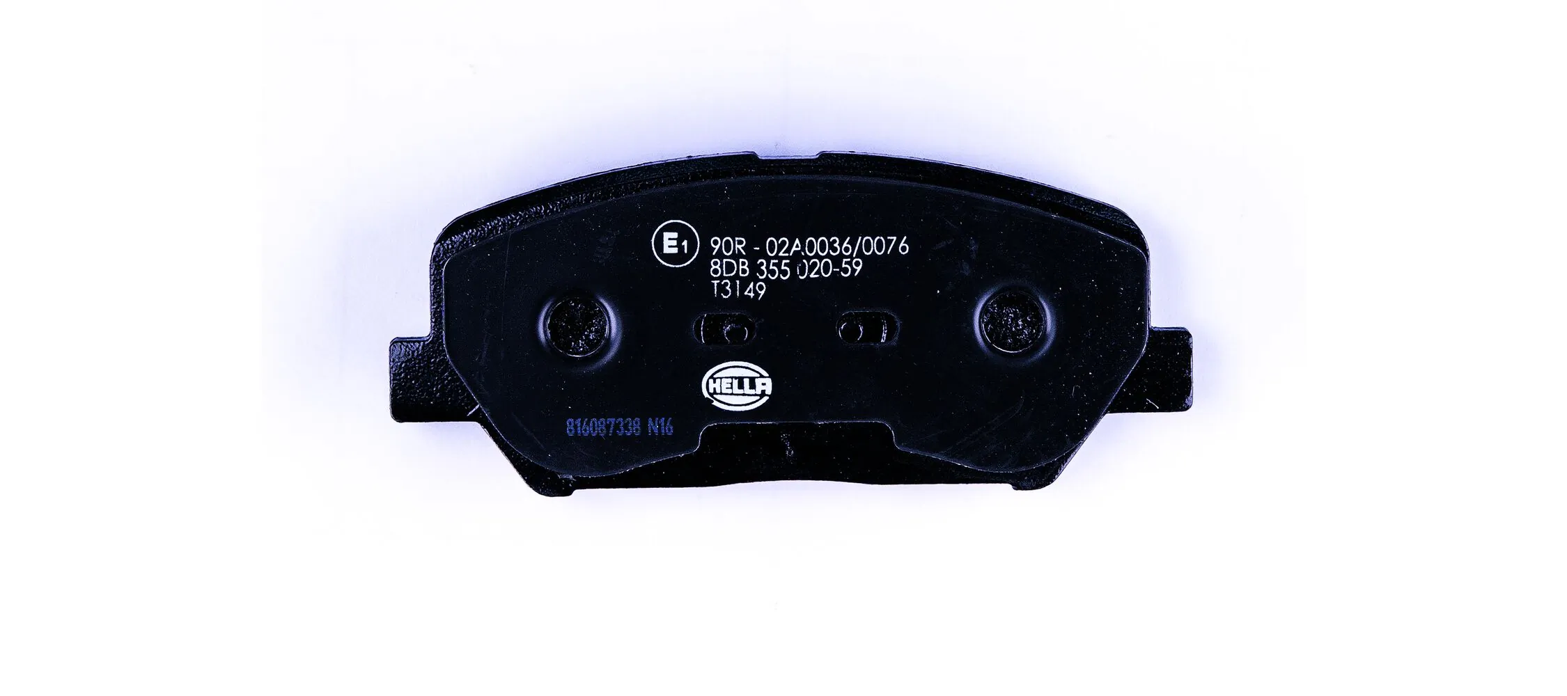 Brake Pad Set, disc brake 8DB 355 020-591