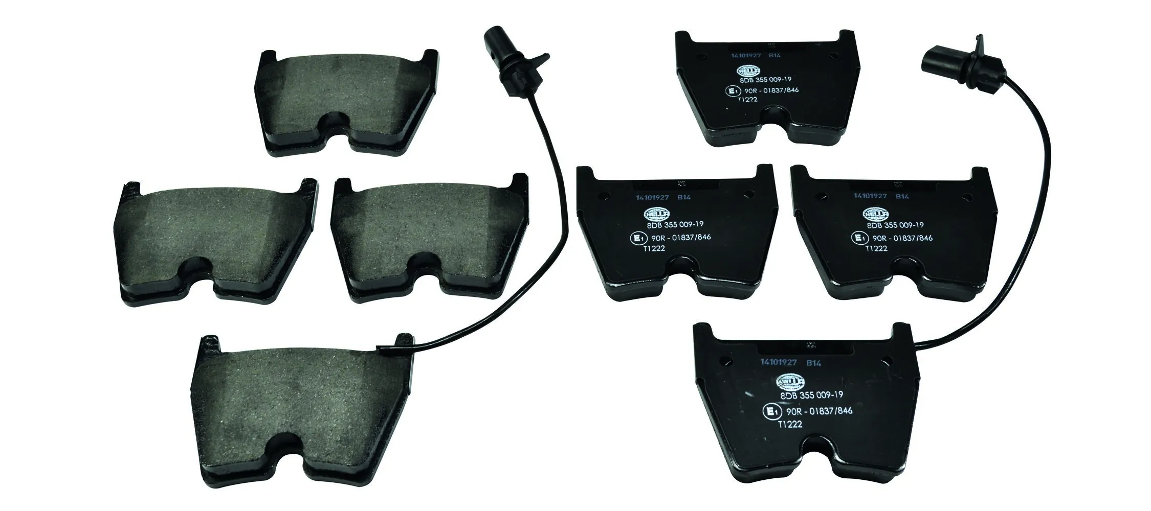 Brake Pad Set, disc brake 8DB 355 009-191